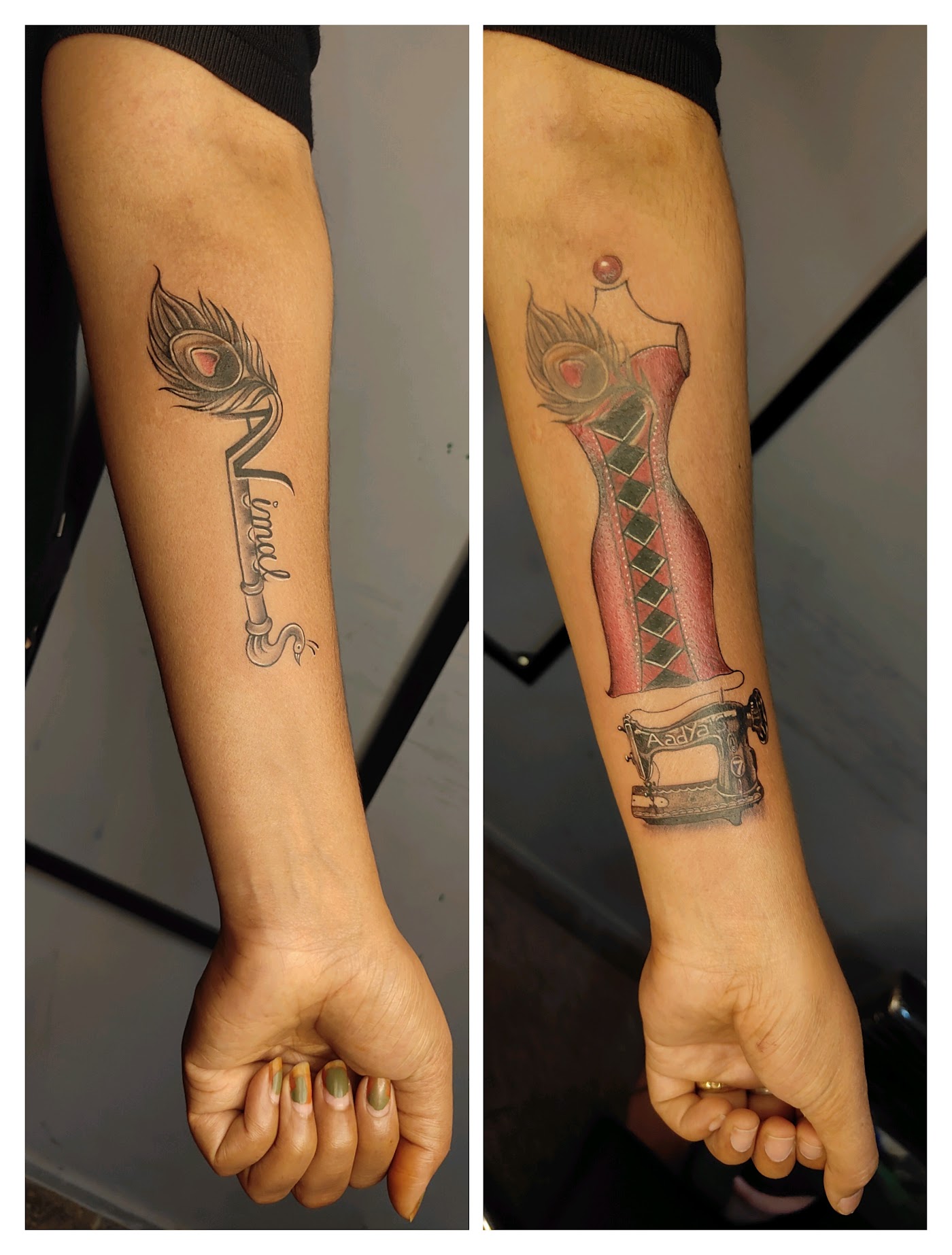 Cover-Up tattoo by KJRB Tattoo Studio, Bengaluru