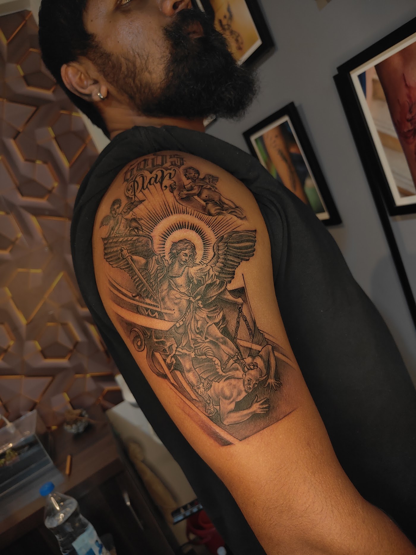 Custom tattoo by KJRB Tattoo Studio, Bengaluru