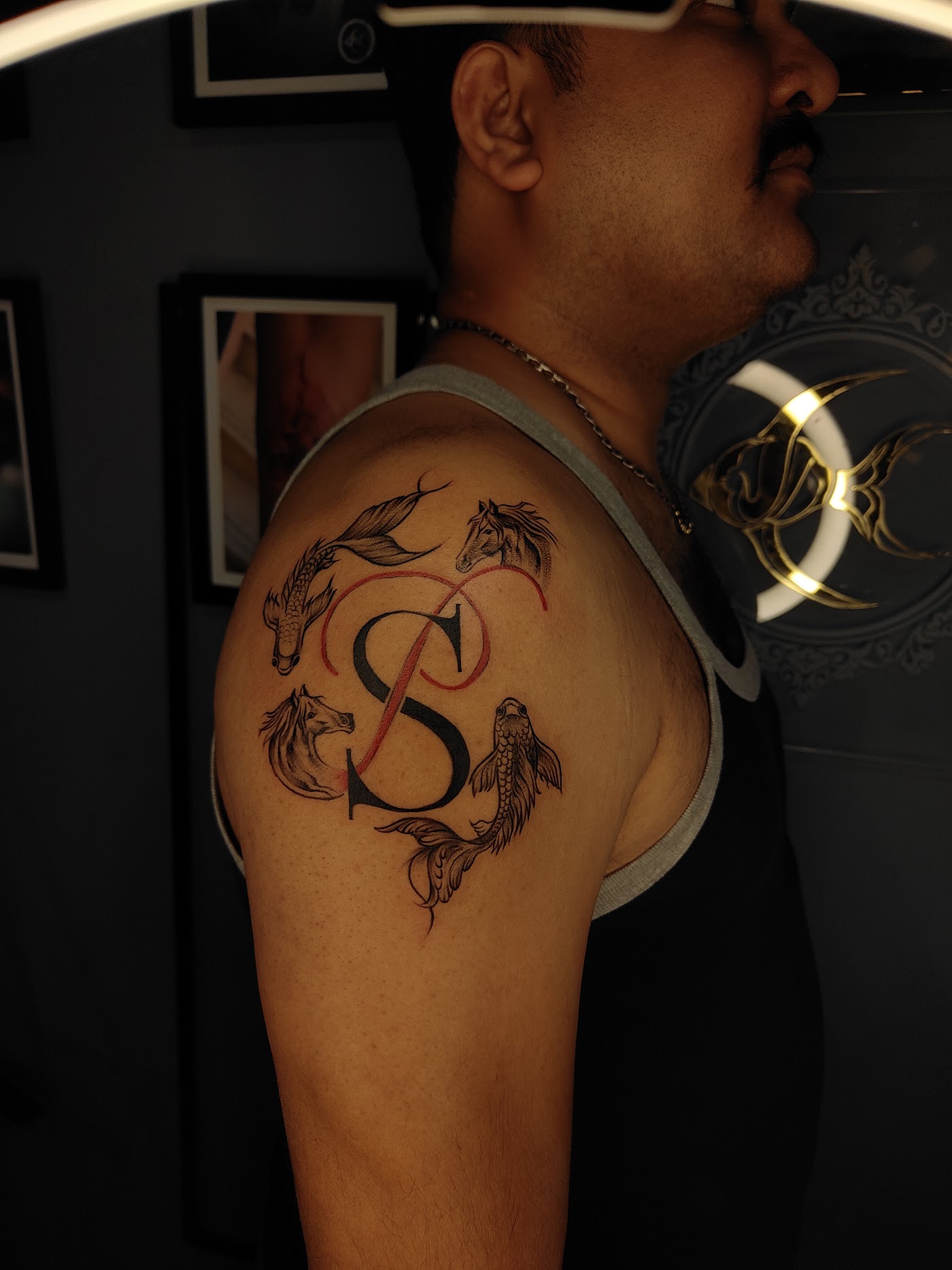 Custom tattoo by KJRB Tattoo Studio, Bengaluru