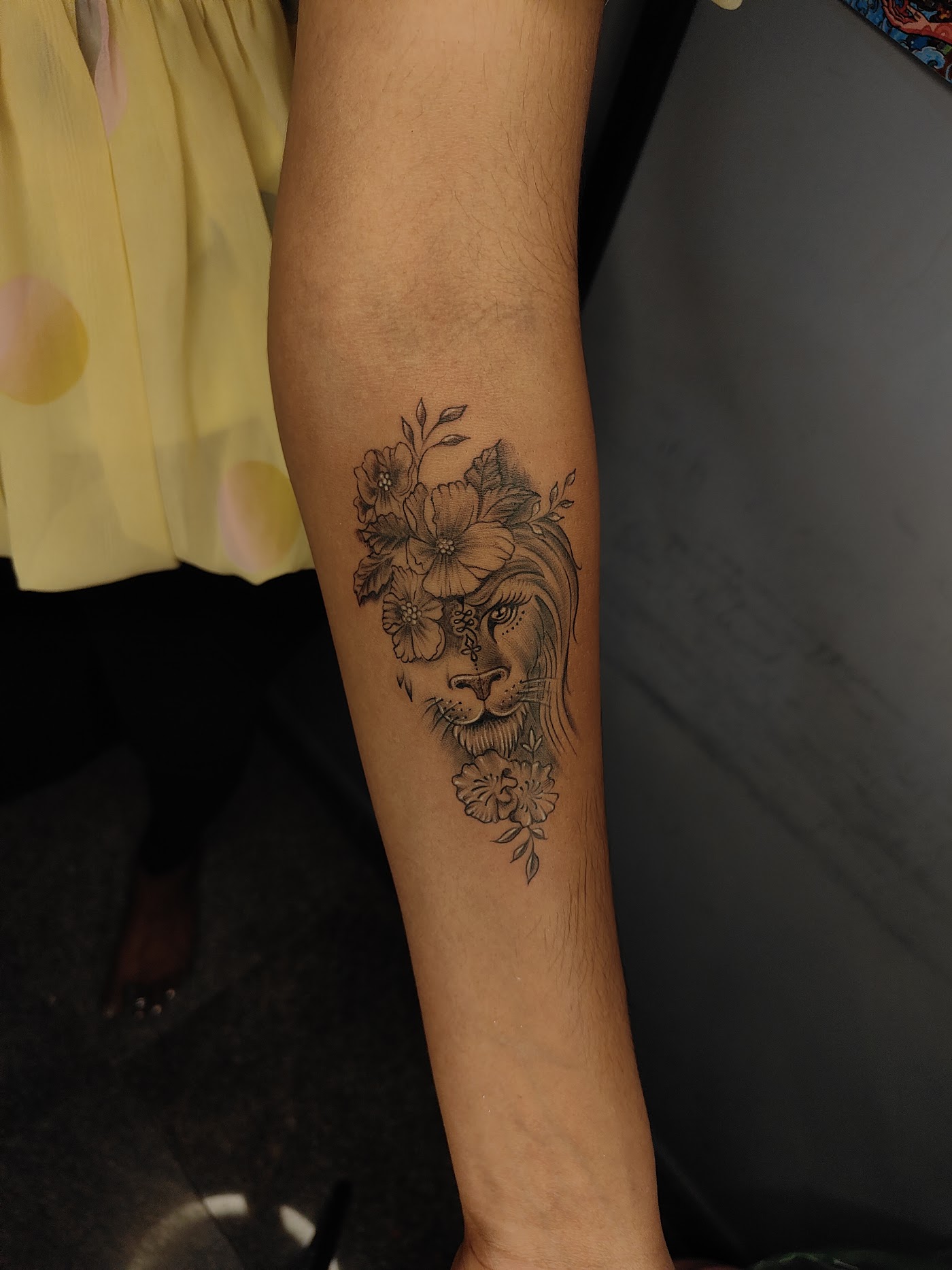Custom tattoo by KJRB Tattoo Studio, Bengaluru