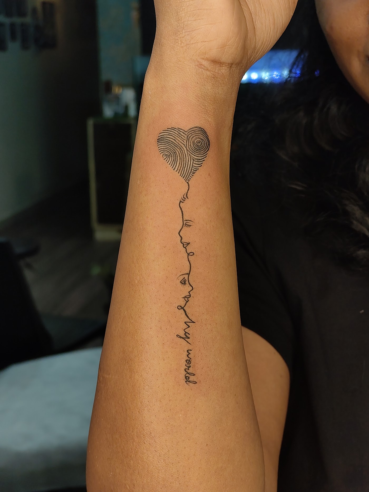 Custom tattoo by KJRB Tattoo Studio, Bengaluru