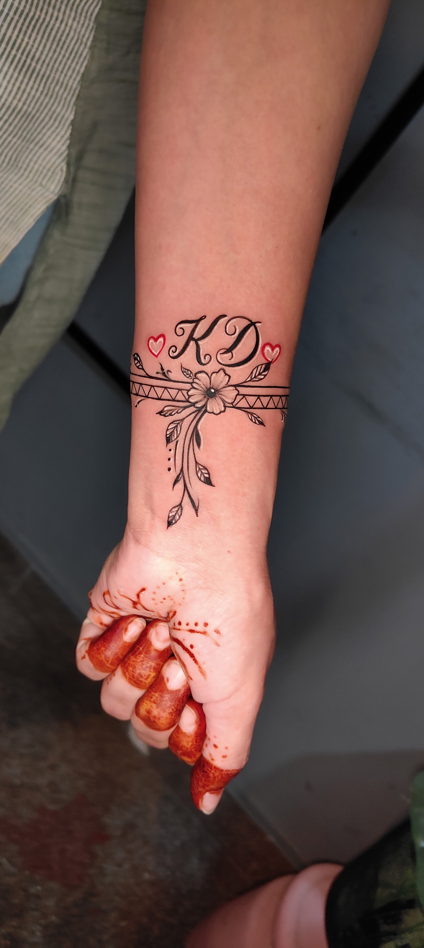 Custom tattoo by KJRB Tattoo Studio, Bengaluru