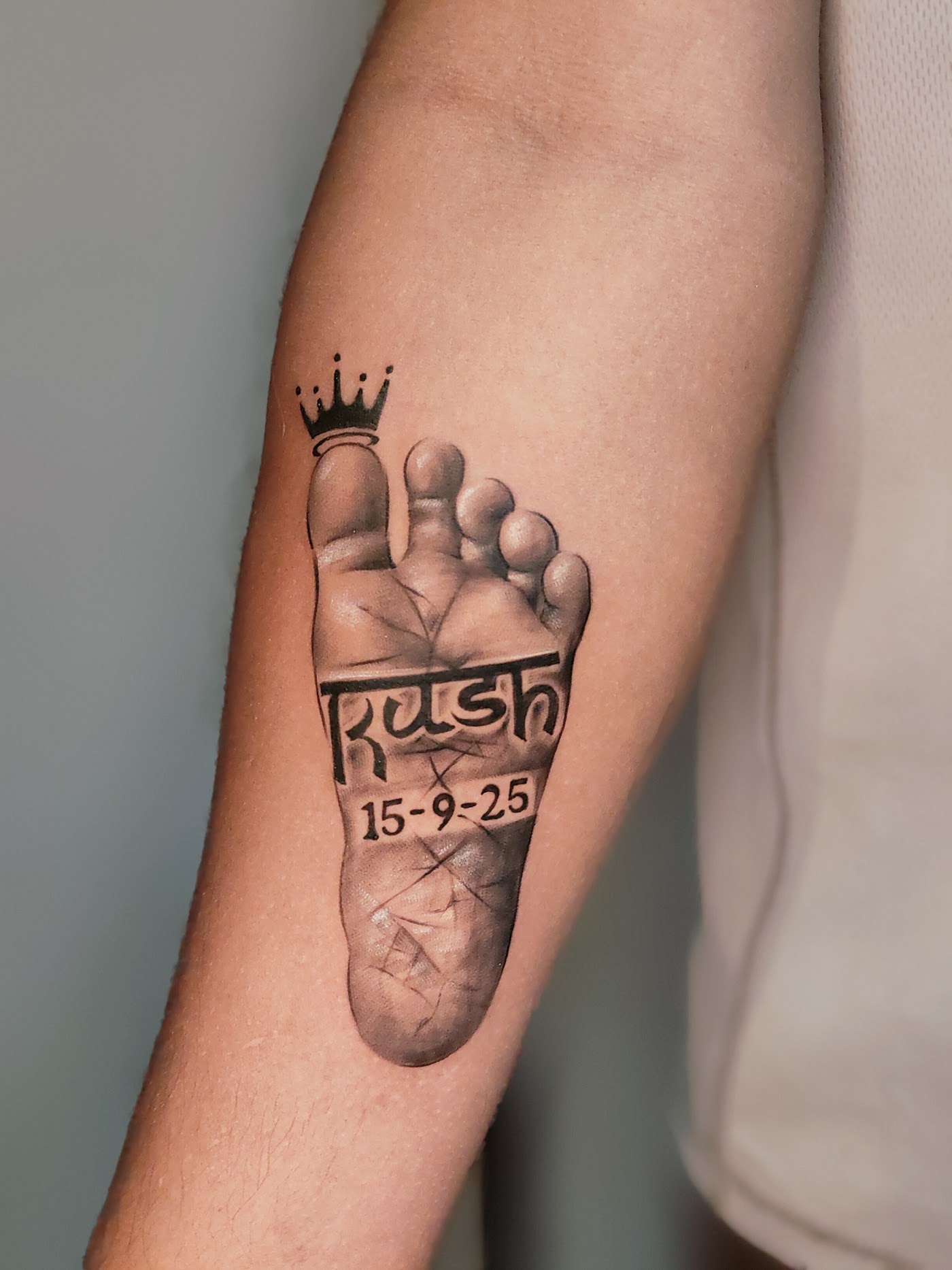 Custom tattoo by KJRB Tattoo Studio, Bengaluru