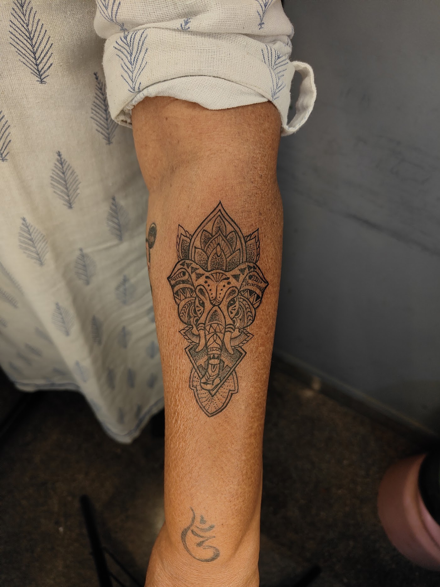 Geometrical Tattoos example