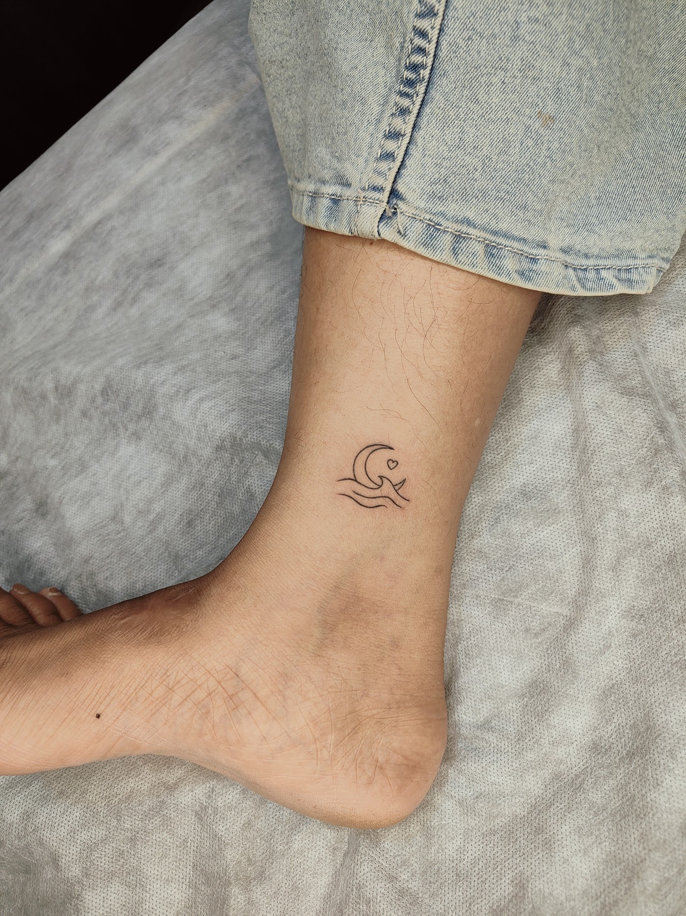 Minimal tattoo by KJRB Tattoo Studio, Bengaluru