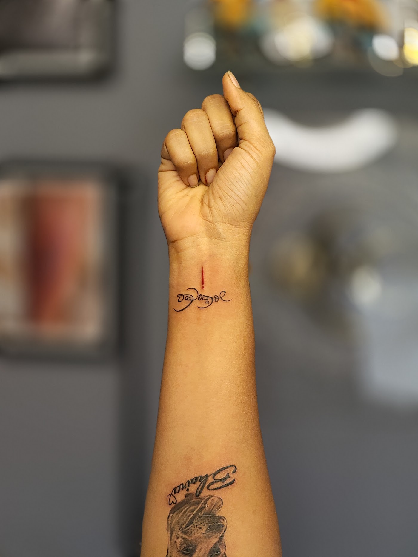 Minimal tattoo by KJRB Tattoo Studio, Bengaluru