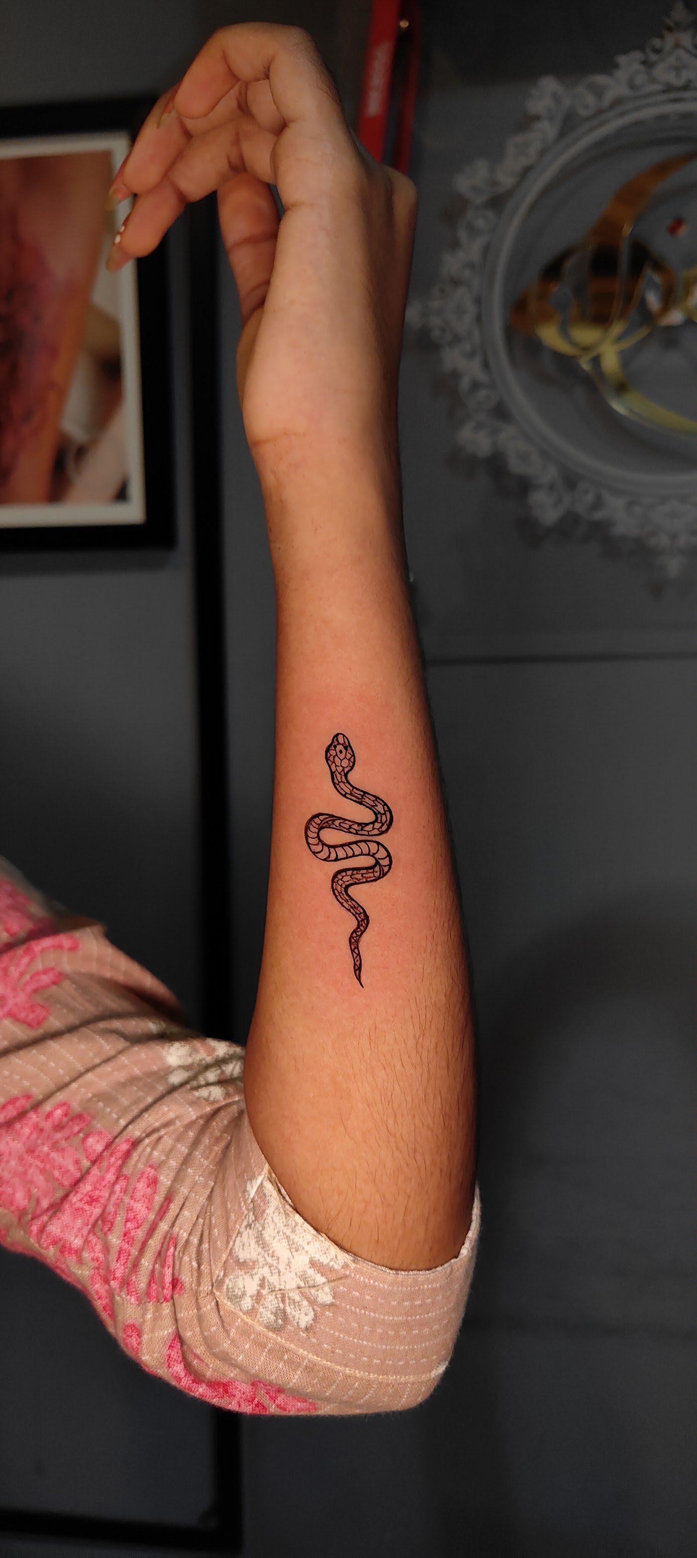 Minimal tattoo by KJRB Tattoo Studio, Bengaluru