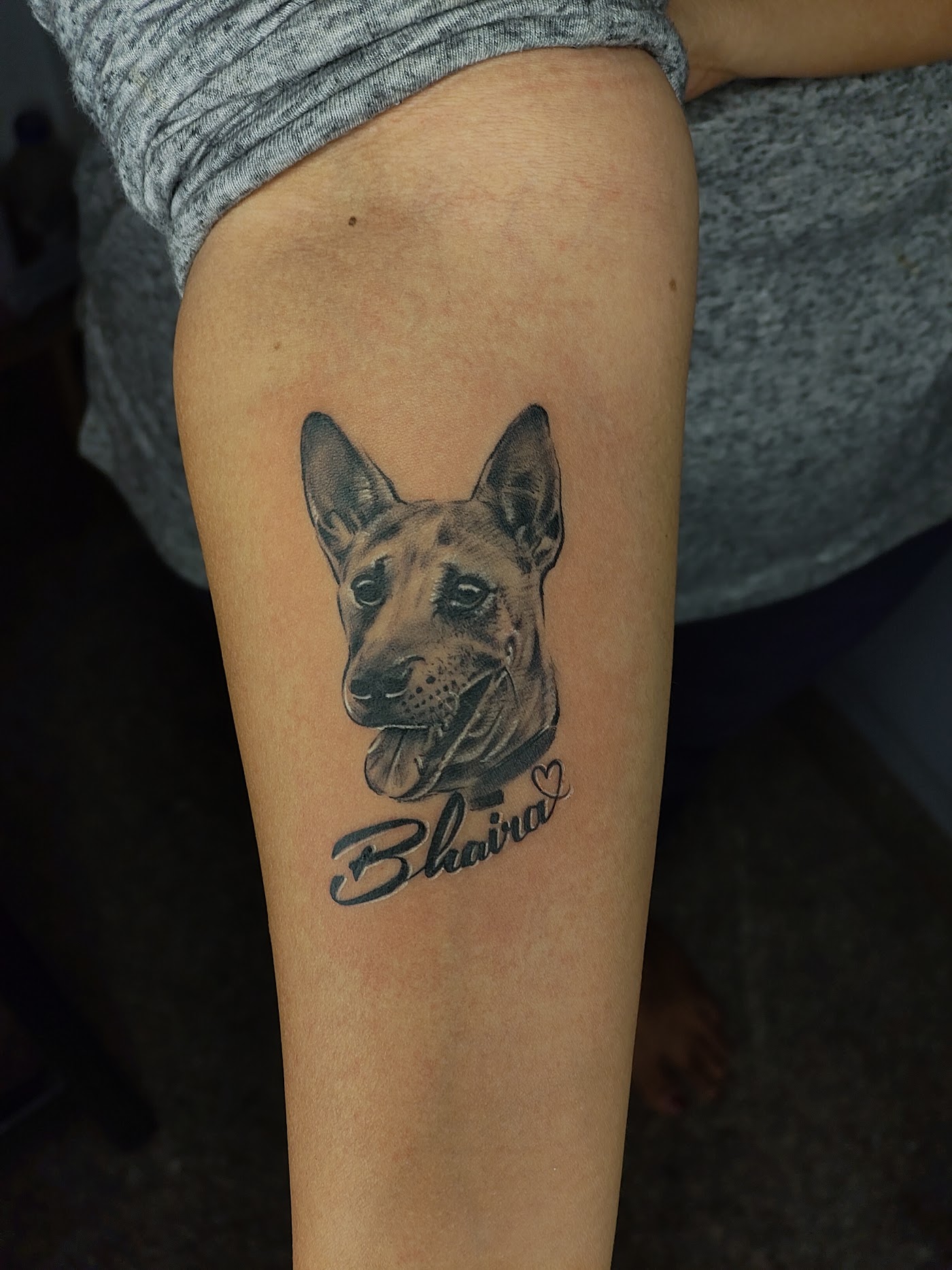 Portrait tattoo by KJRB Tattoo Studio, Bengaluru