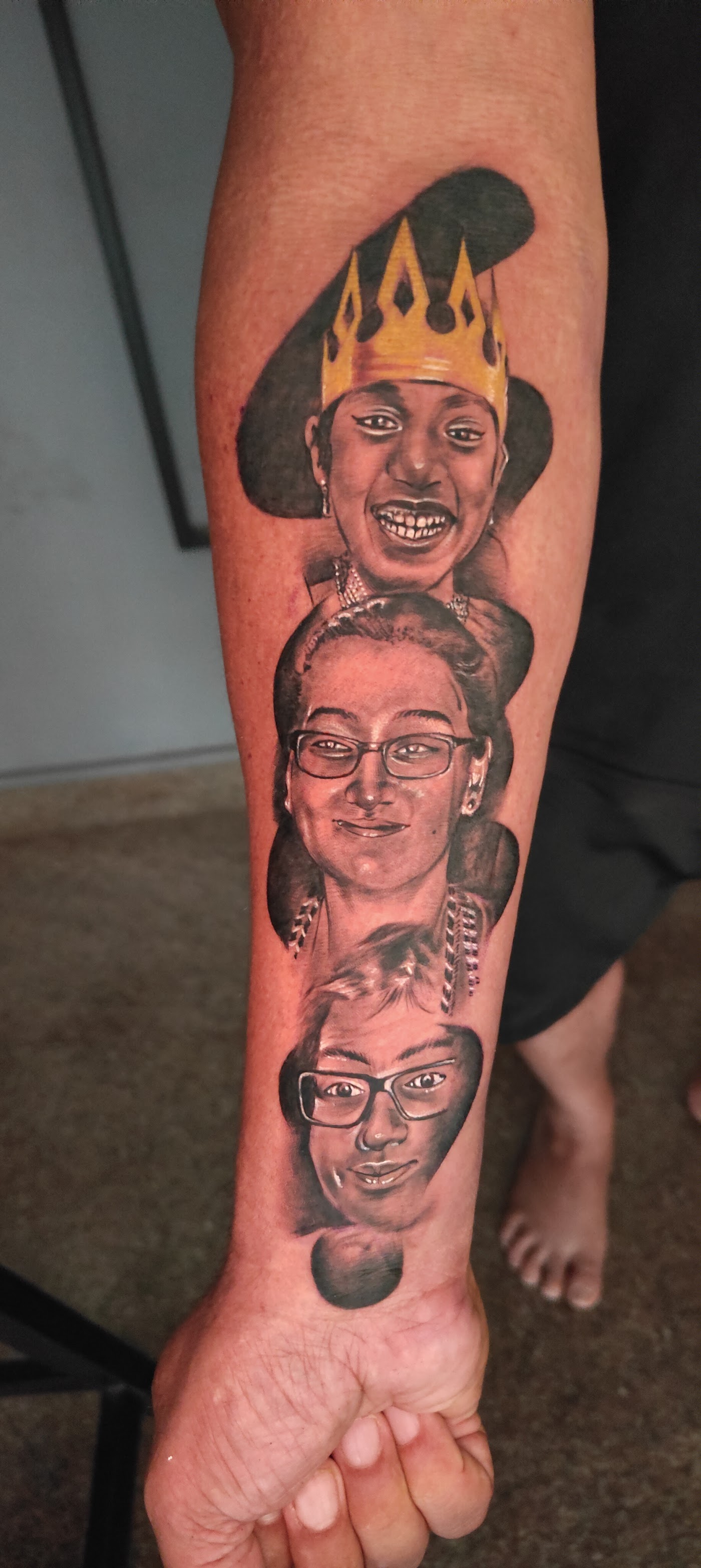 Portrait tattoo by KJRB Tattoo Studio, Bengaluru