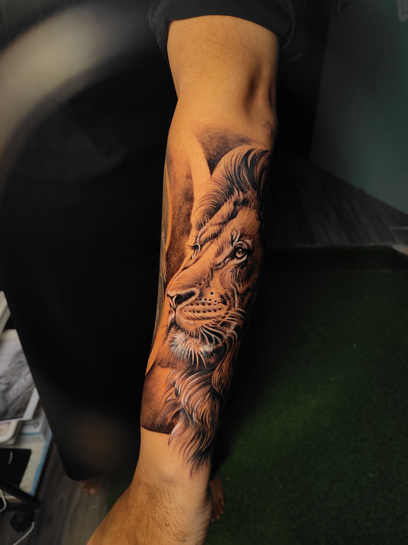 Realistic tattoo by KJRB Tattoo Studio, Bengaluru