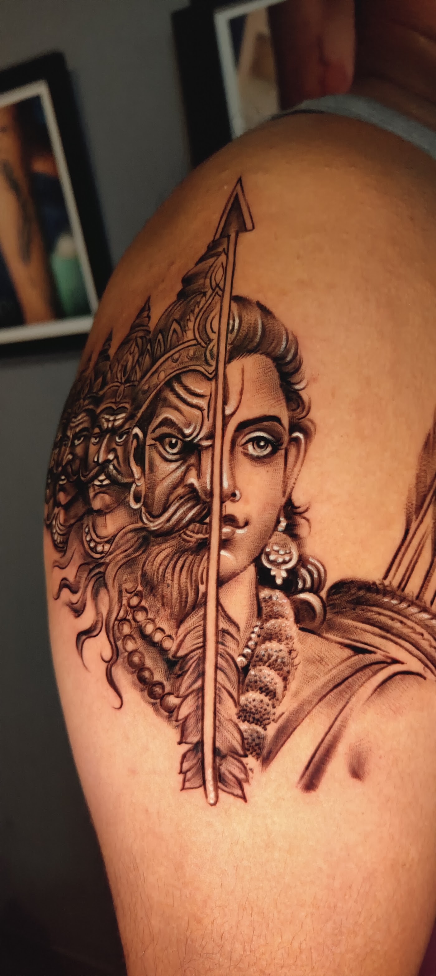 Spiritual tattoo by KJRB Tattoo Studio, Bengaluru