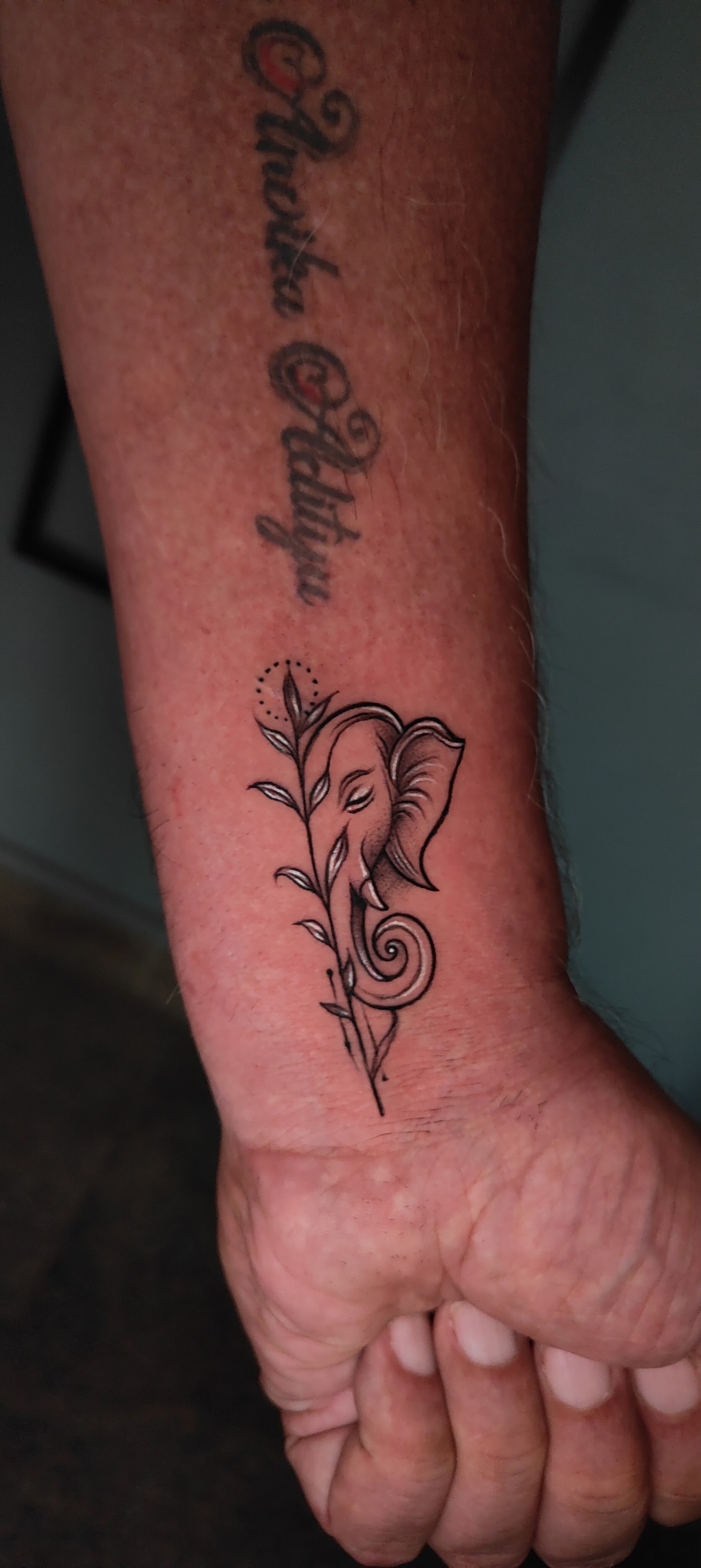 Spiritual tattoo by KJRB Tattoo Studio, Bengaluru