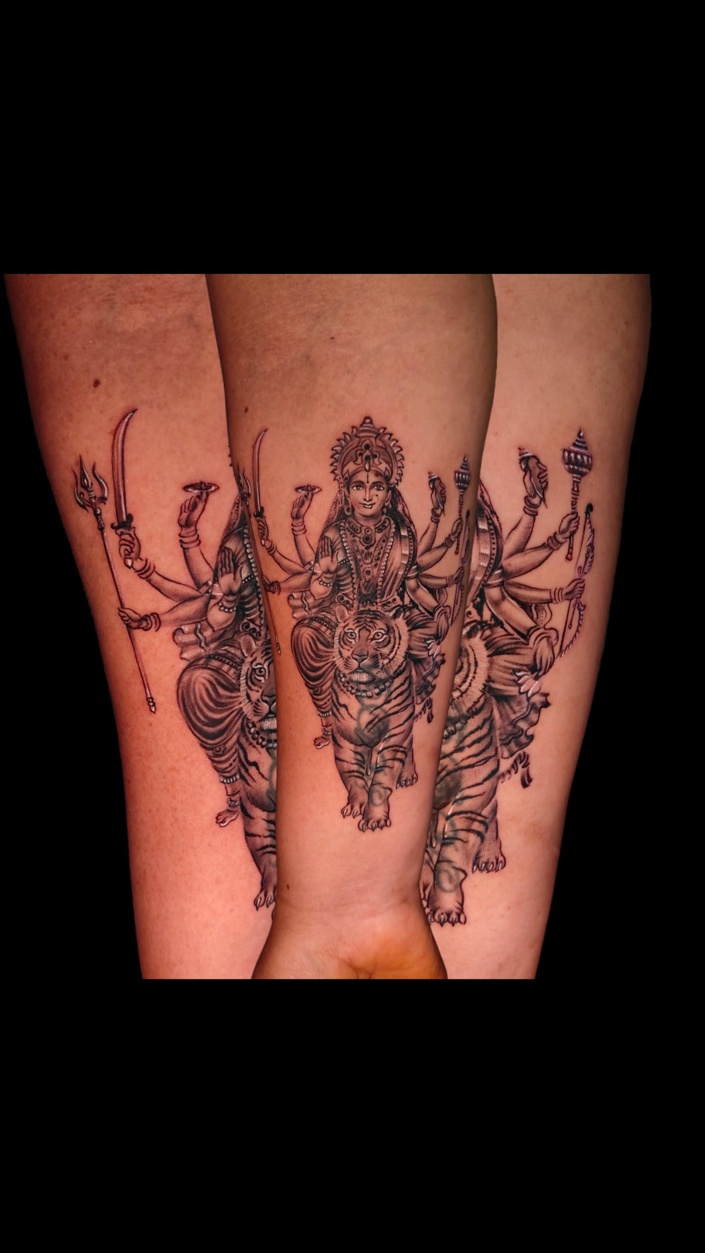 Spiritual tattoo by KJRB Tattoo Studio, Bengaluru
